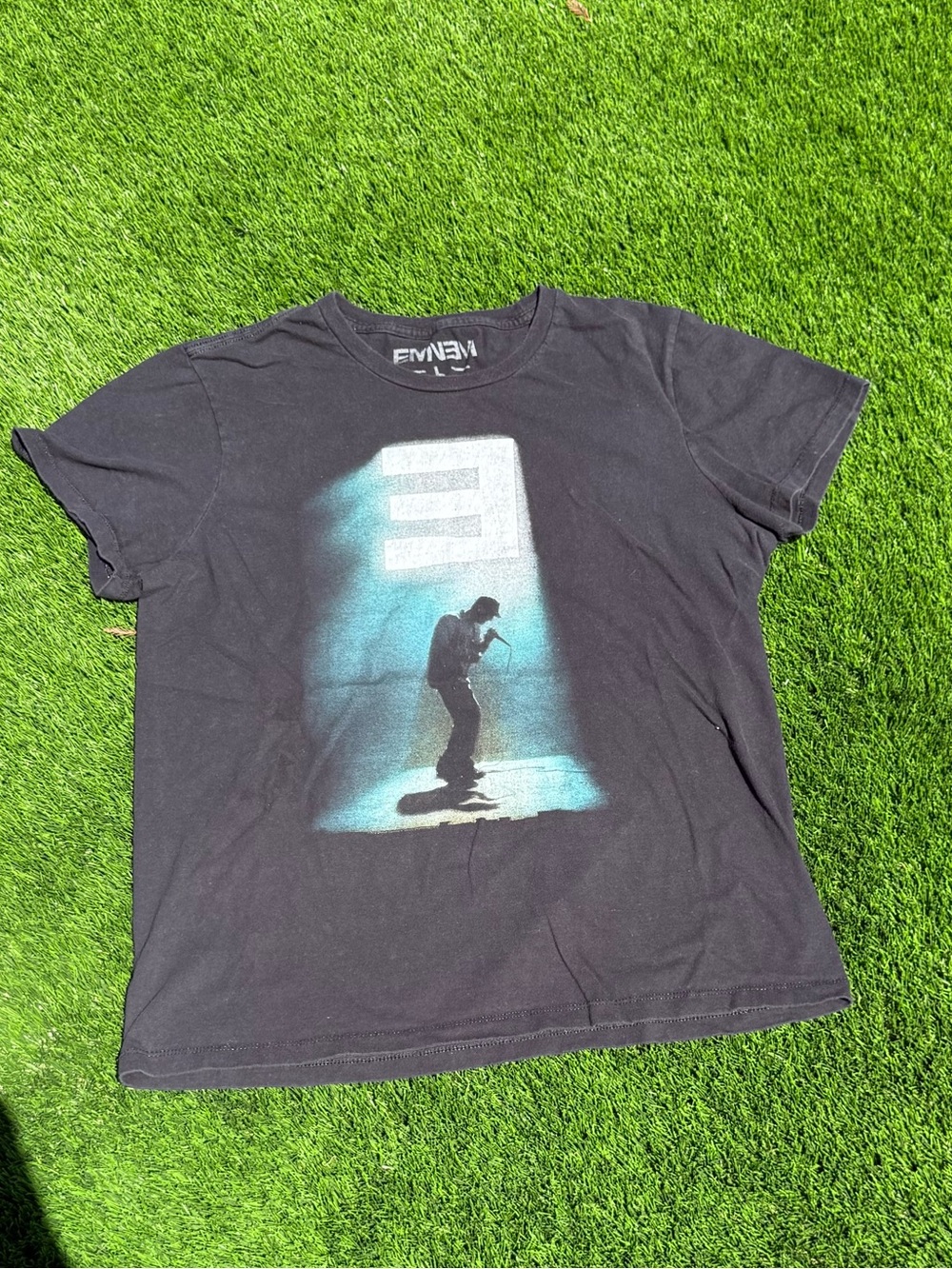 Black Eminem Graphic T-Shirt